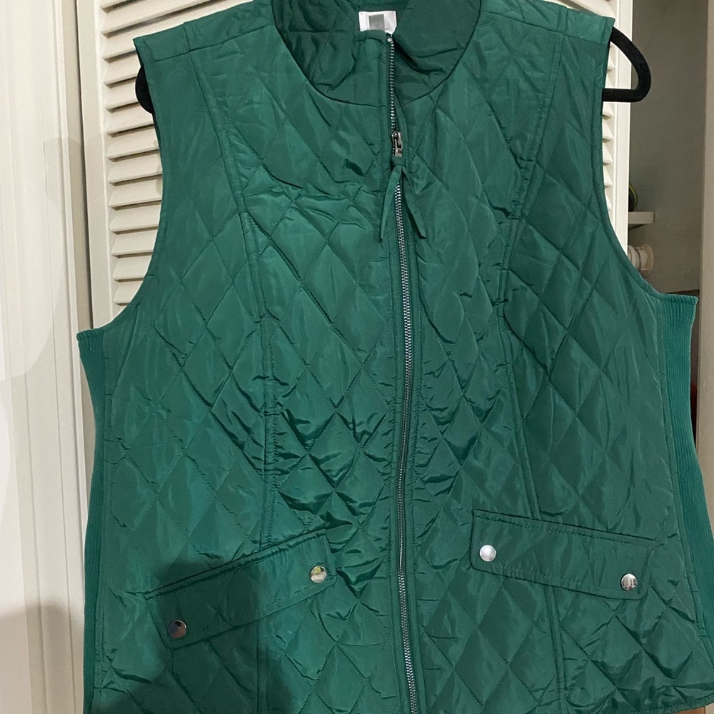 Women’s Dressbarn Green Vest
